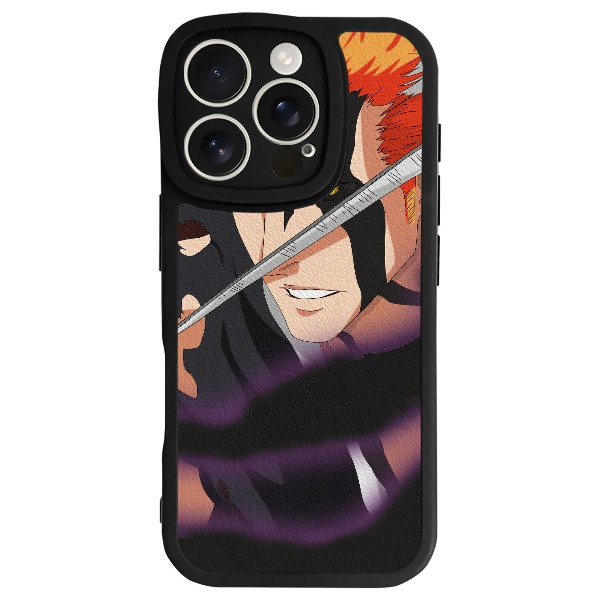 （画像用） ブリーチ BLEACH 【iPhone 16シリーズ対応】シリコンスマホケース（レザー調） 材質：シリコン